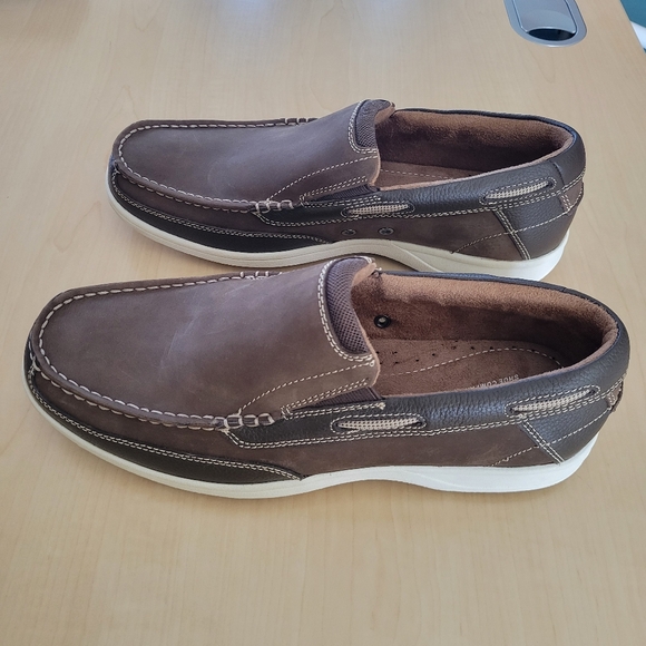 Mens Florsheim Shoes 10M  Slip Resistant - Picture 1 of 5